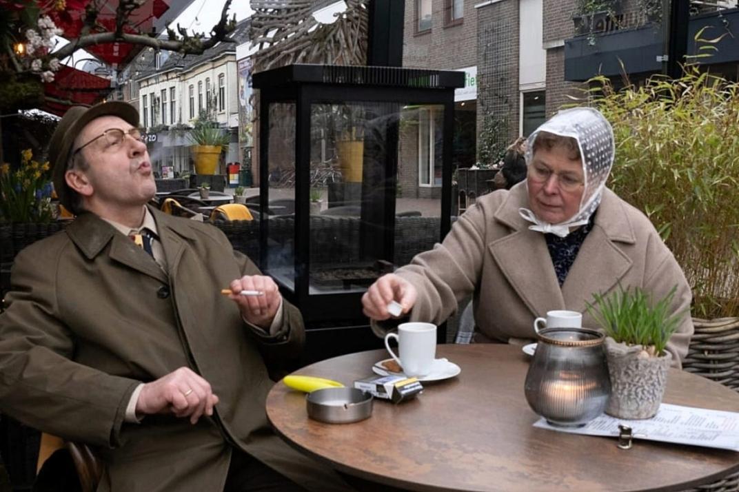 Henk en Dinie Jansen spelen de voorstelling Herfst