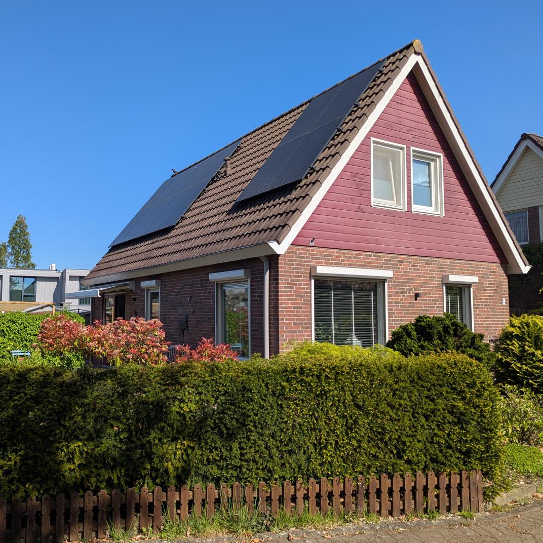 Voorgevel woning pr. Willemalexanderstraat
