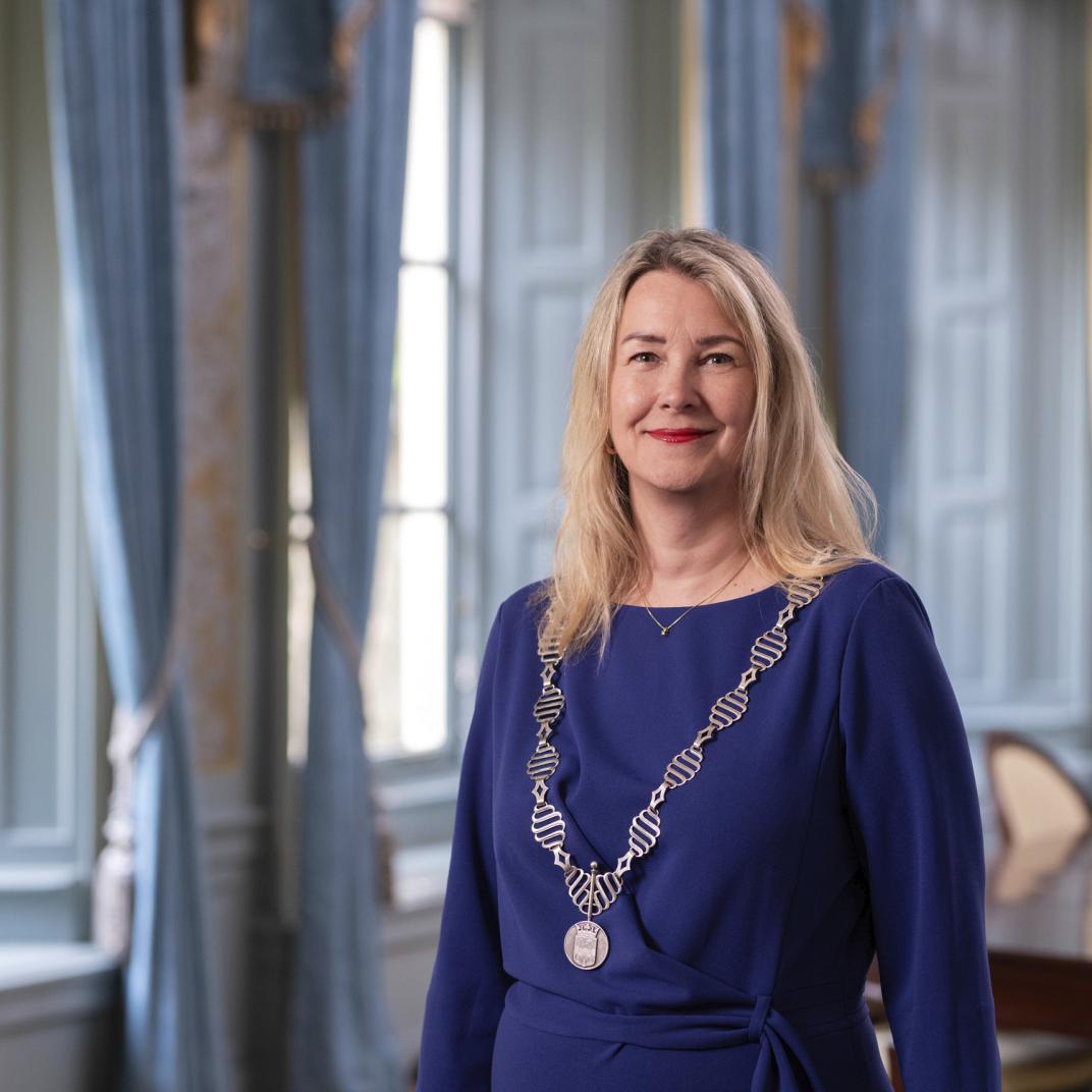 Portretfoto: burgemeester Laura Werger